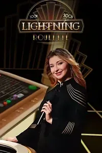 Lightning Roulette dealer, USpin casino UK live